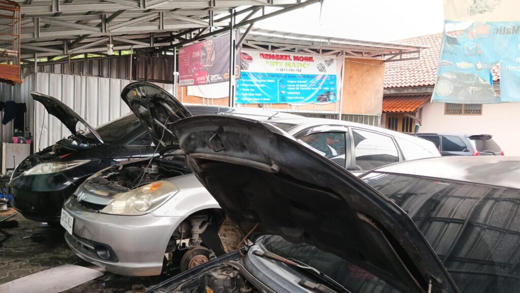 Perbaikan transmisi mobil matic di bengkel ute matic Bekasi